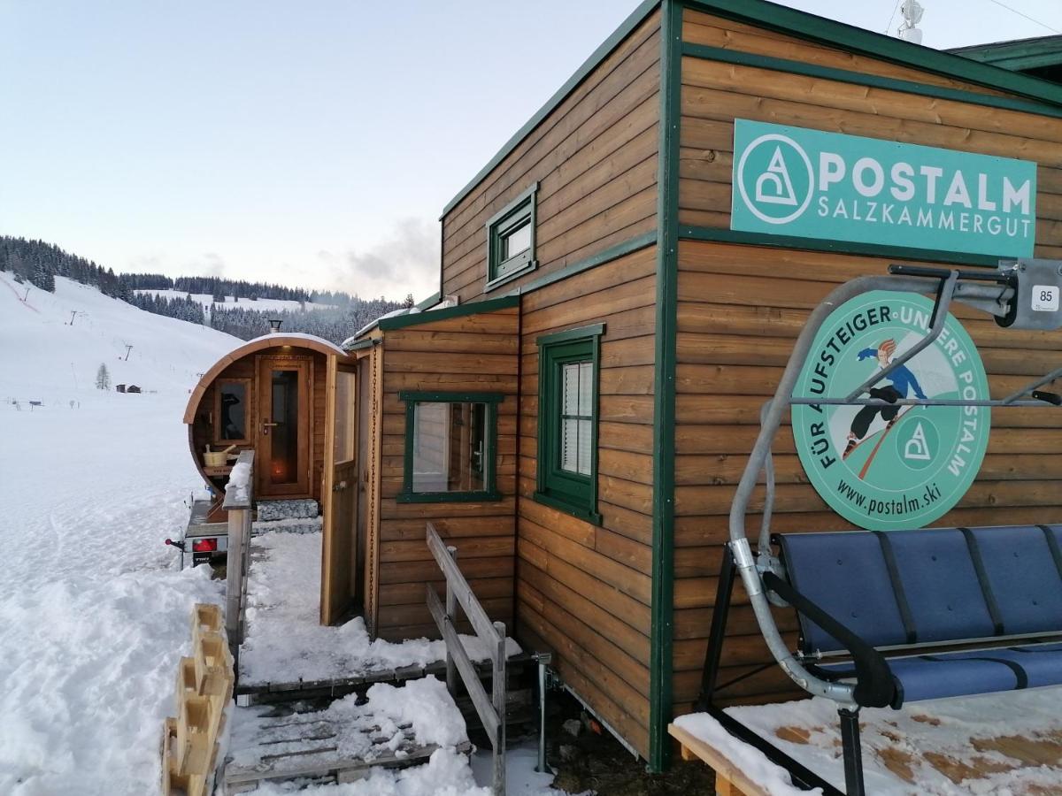 Tinyhouse Postalm Appartement Abtenau Buitenkant foto