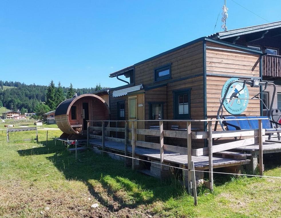 Tinyhouse Postalm Appartement Abtenau Buitenkant foto