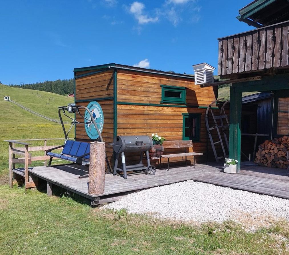 Tinyhouse Postalm Appartement Abtenau Buitenkant foto